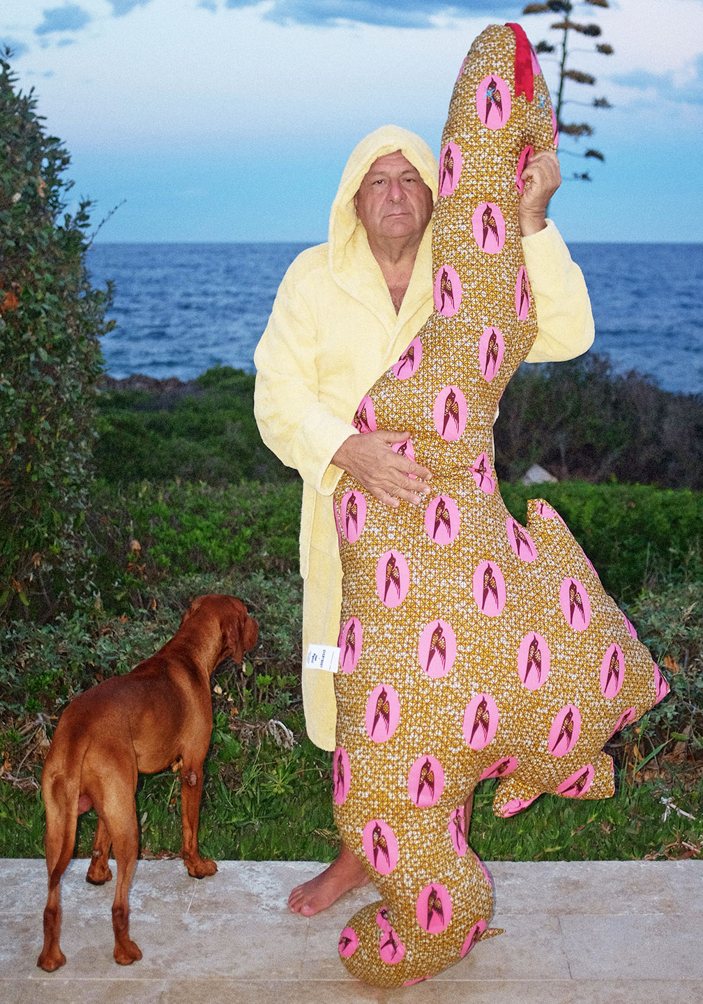 Jean Pigozzi "Hungry Snake" Pillow Jean Pigozzi "Hungry Snake" Pillow