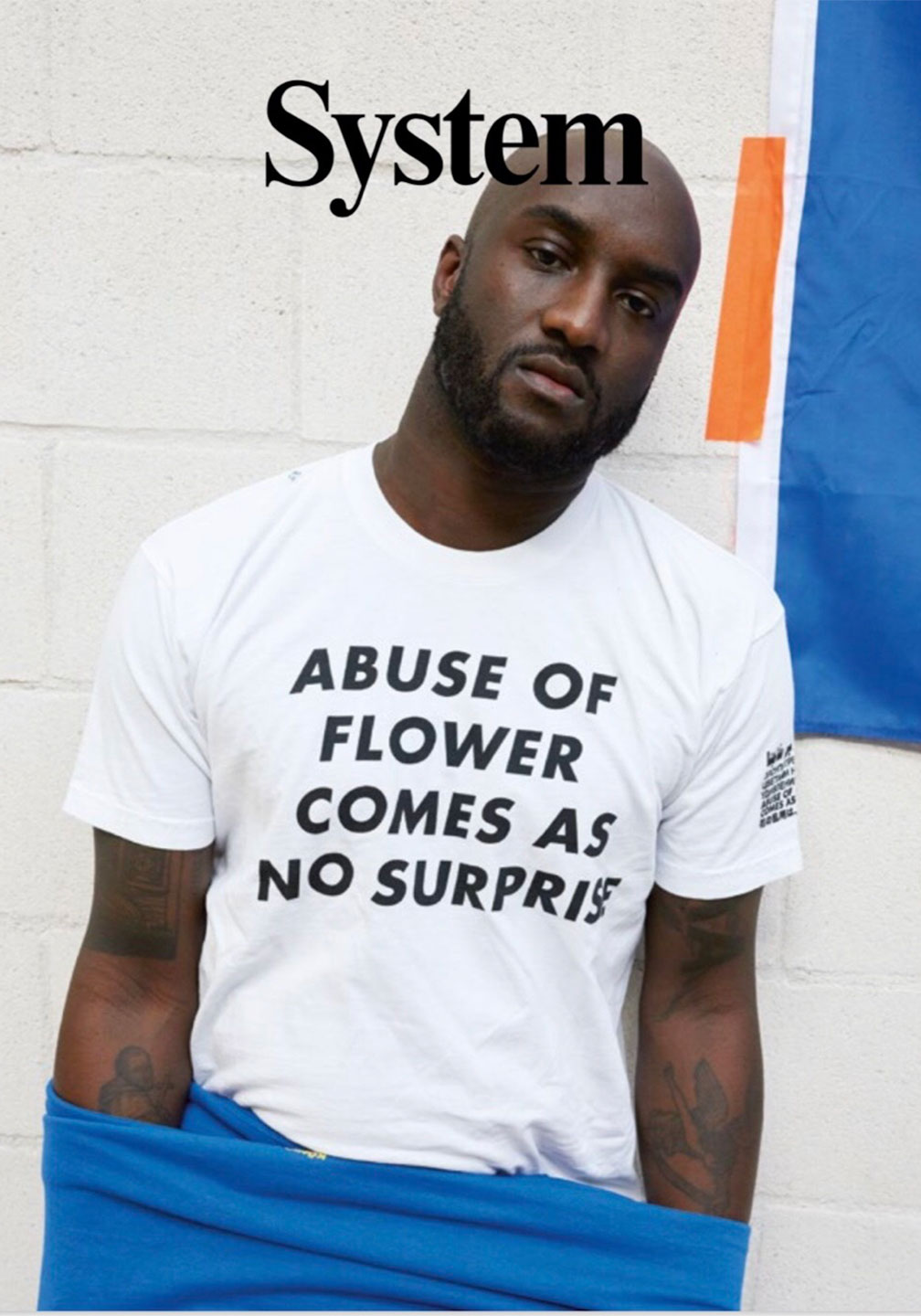 Jenny Holzer × Virgil Abloh Jenny Holzer × Virgil Abloh